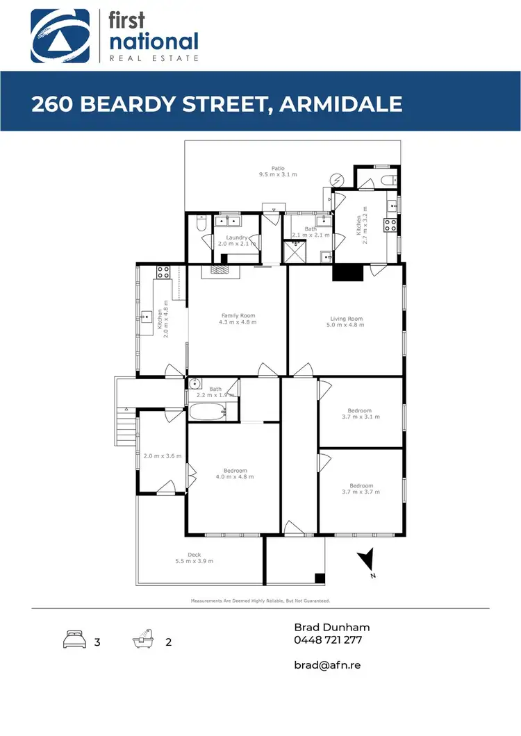 Floorplan of Homely house listing, 260 Beardy Street, Armidale NSW 2350
