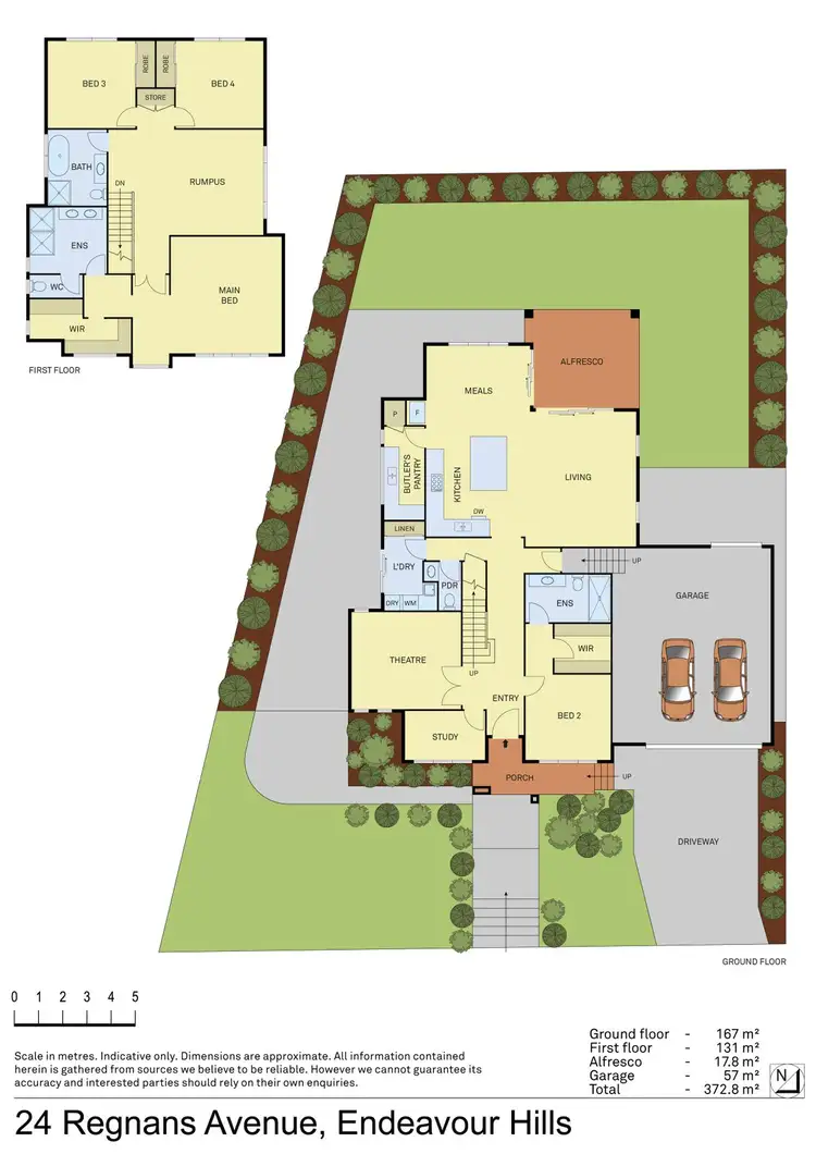 Floorplan of Homely house listing, 24 Regnans Avenue, Endeavour Hills VIC 3802