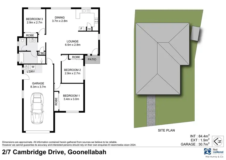 Floorplan of Homely house listing, 2/7 Cambridge Drive, Goonellabah NSW 2480