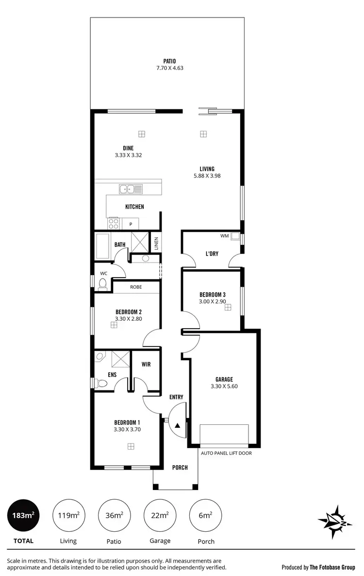 Floorplan of Homely house listing, 69 Lord Howe Crescent, Mawson Lakes SA 5095