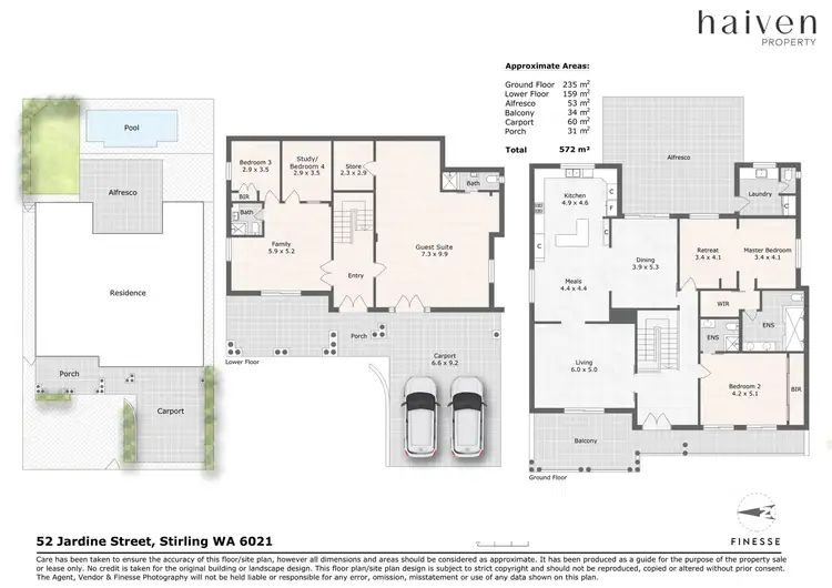 Floorplan of Homely house listing, 52 Jardine Street, Stirling WA 6021