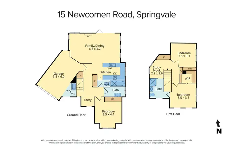 Floorplan of Homely house listing, 15 Newcomen Road, Springvale VIC 3171