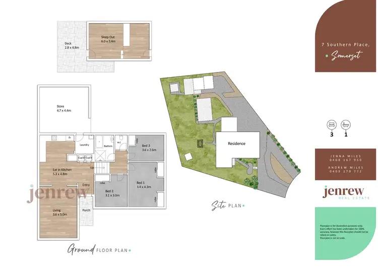 Floorplan of Homely house listing, 7 Southern Place, Somerset TAS 7322