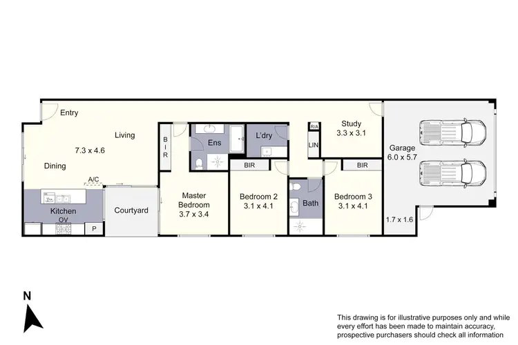 Floorplan of Homely townhouse listing, 40 Regent Avenue, Springvale VIC 3171