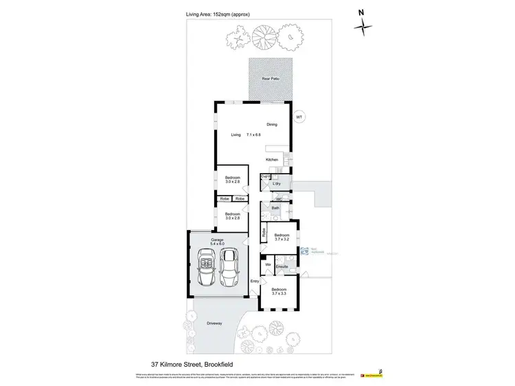 Floorplan of Homely house listing, 37 Kilmore Street, Brookfield VIC 3338