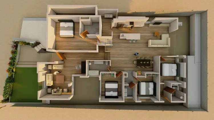 Floorplan of Homely house listing, 11 Sullivan Terrace, Burnside VIC 3023