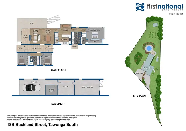 Floorplan of Homely house listing, 18B Buckland Street, Tawonga South VIC 3698