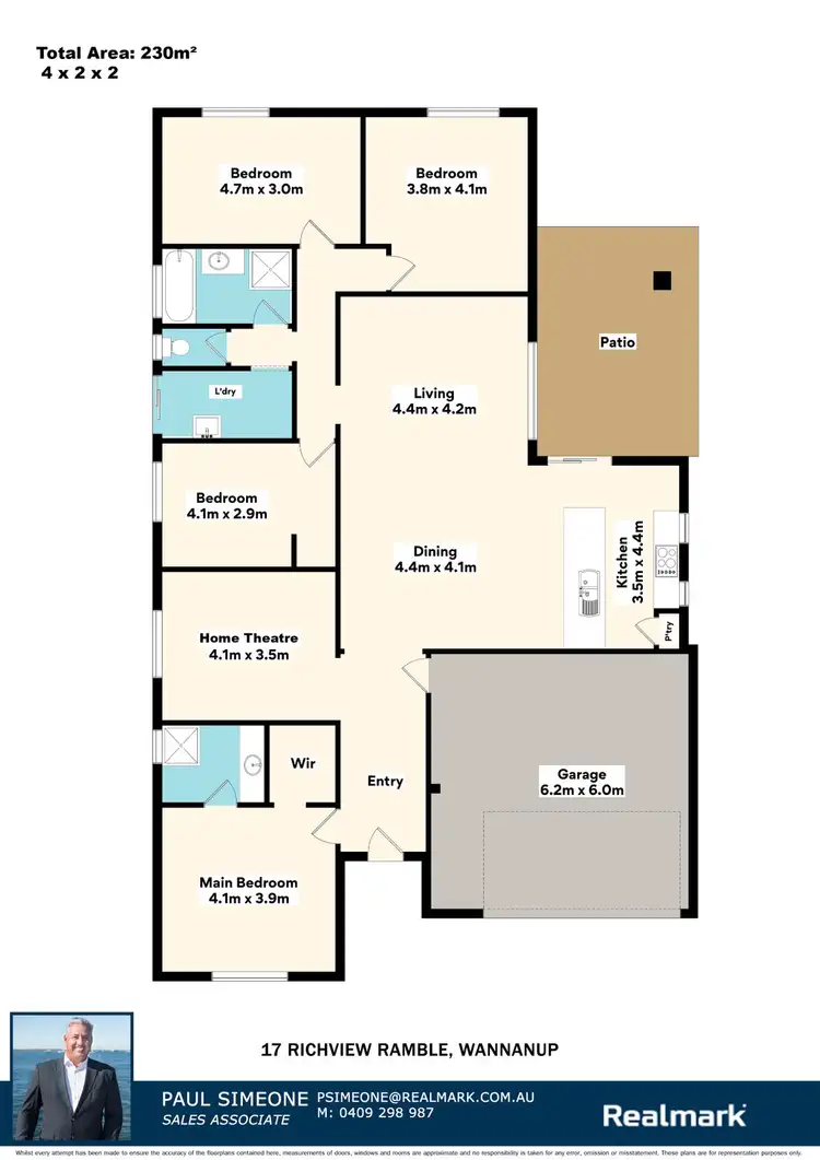 Floorplan of Homely house listing, 17 Richview Ramble, Wannanup WA 6210