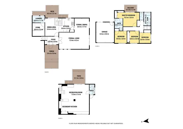 Floorplan of Homely house listing, 57 Beecroft Crescent, Templestowe VIC 3106