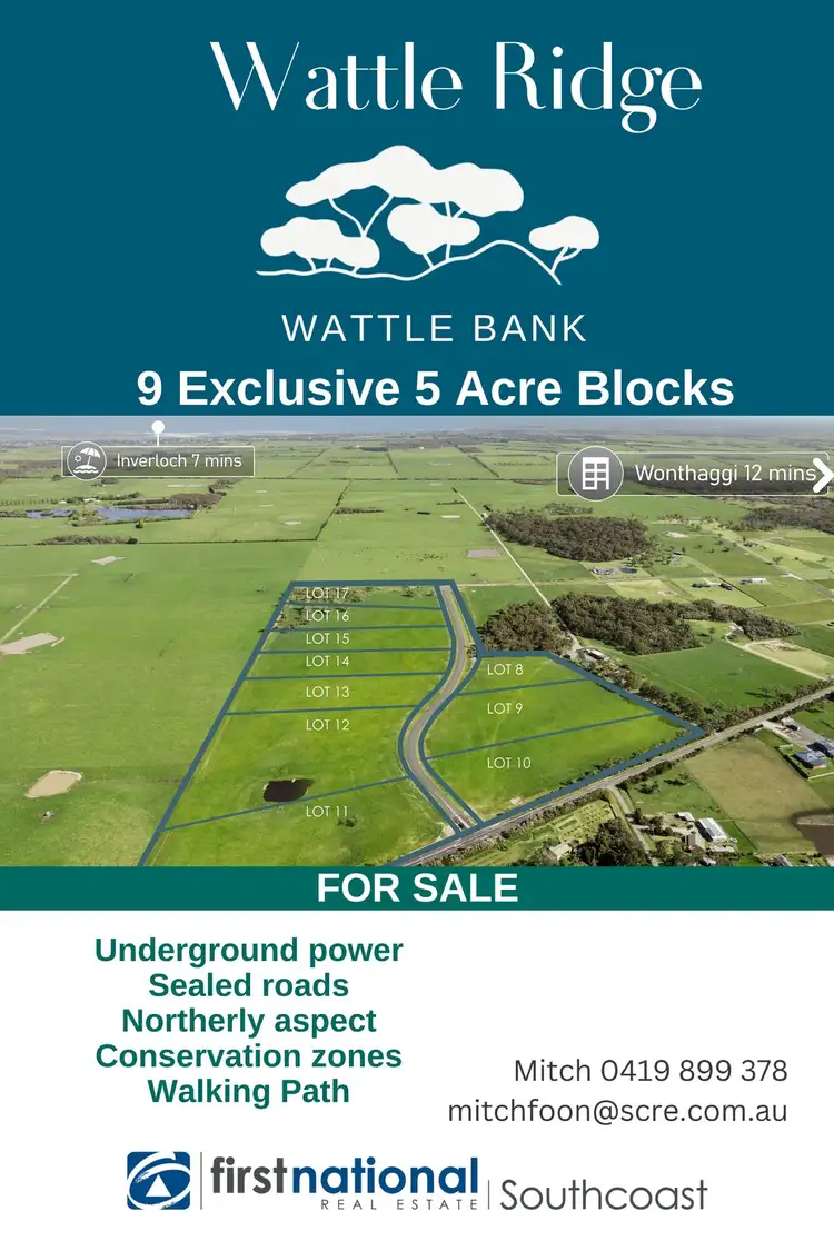 Floorplan of Homely land listing, Majestic Vista, Wattle Bank VIC 3995