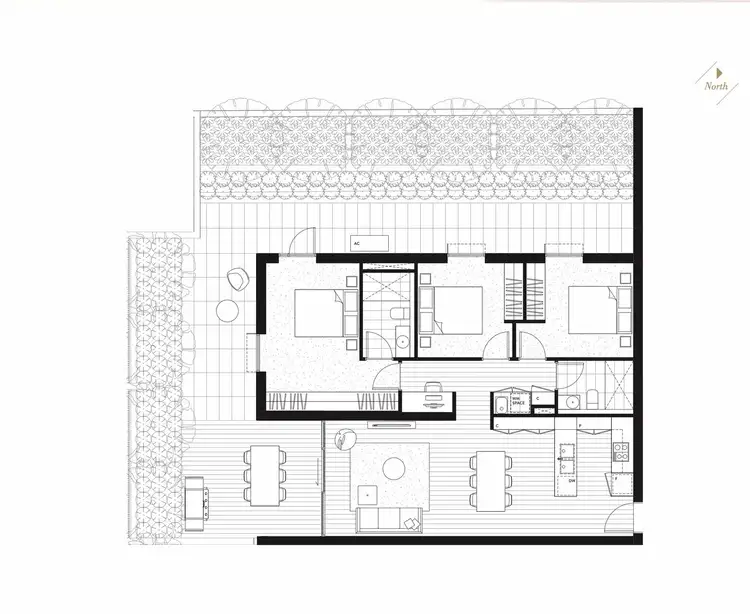 Floorplan of Homely unit listing, G01/20 Hepburn Road, Doncaster VIC 3108