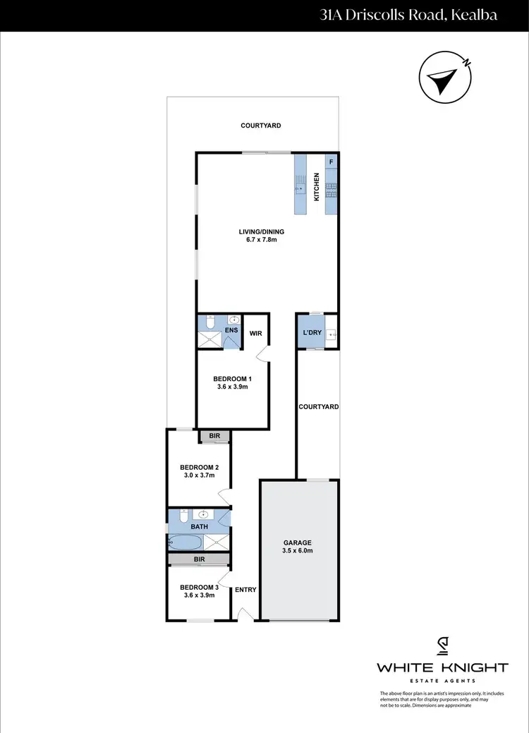 Floorplan of Homely house listing, 31A Driscolls Road, Kealba VIC 3021
