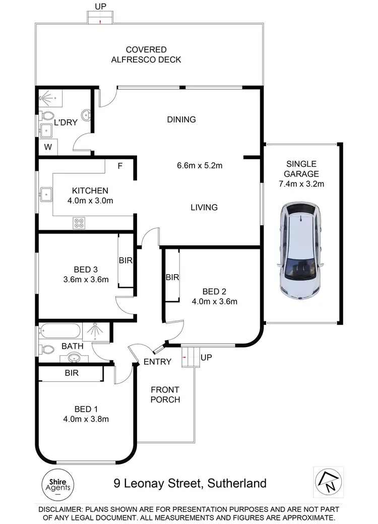 Floorplan of Homely house listing, 9 Leonay Street, Sutherland NSW 2232