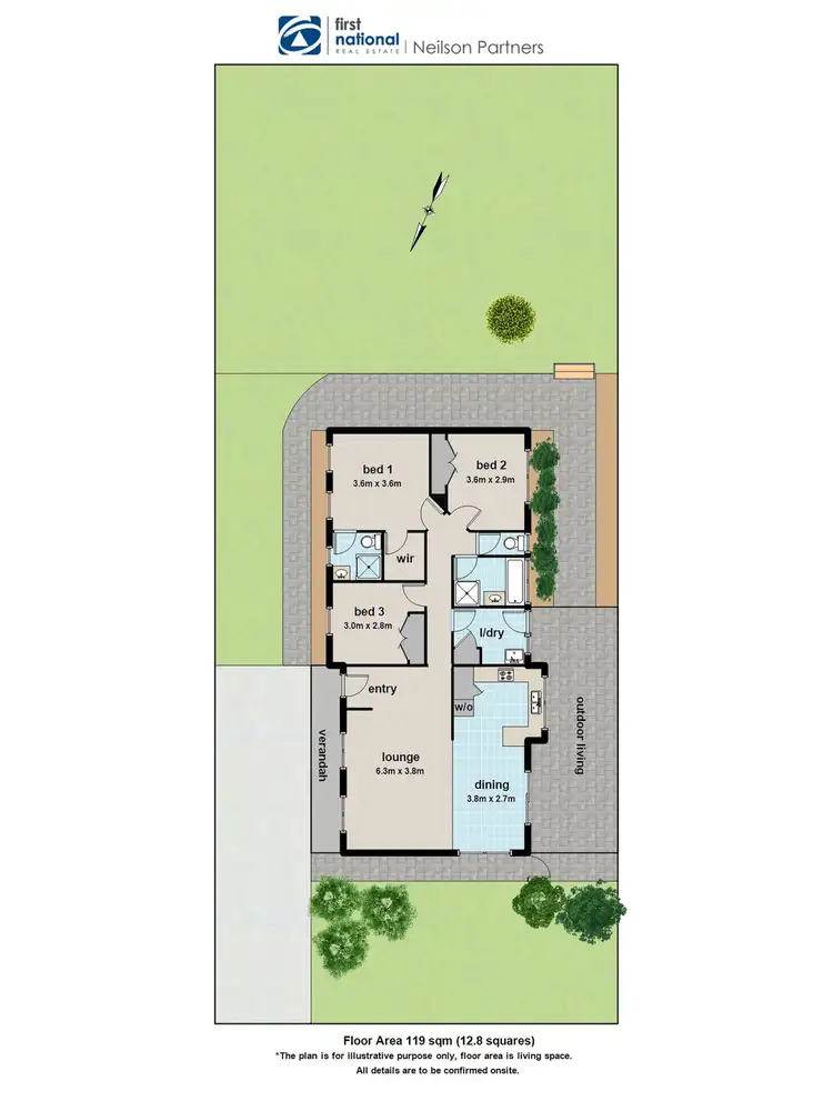 Floorplan of Homely house listing, 176 Racecourse Road North, Pakenham VIC 3810