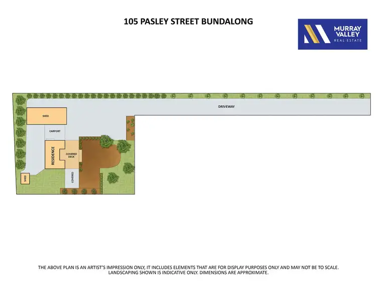 Floorplan of Homely house listing, 105 Pasley Street, Bundalong VIC 3730