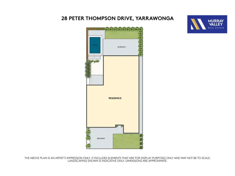 Floorplan of Homely house listing, 28 Peter Thomson Circuit, Yarrawonga VIC 3730