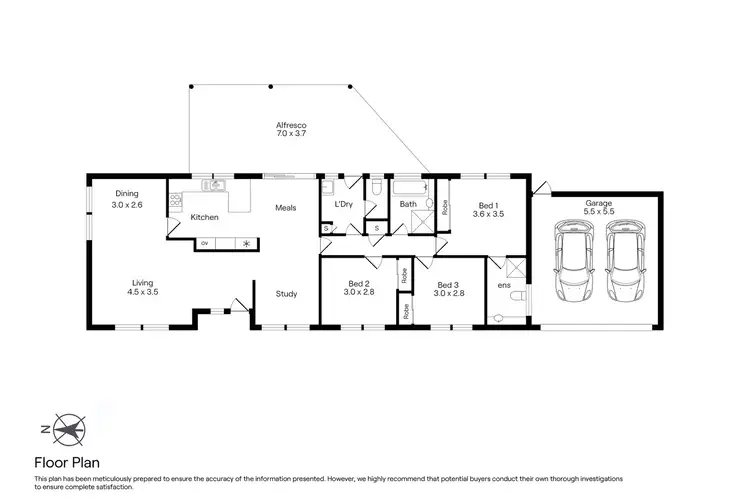 Floorplan of Homely house listing, 34 Honeysuckle Lane, Woodend VIC 3442