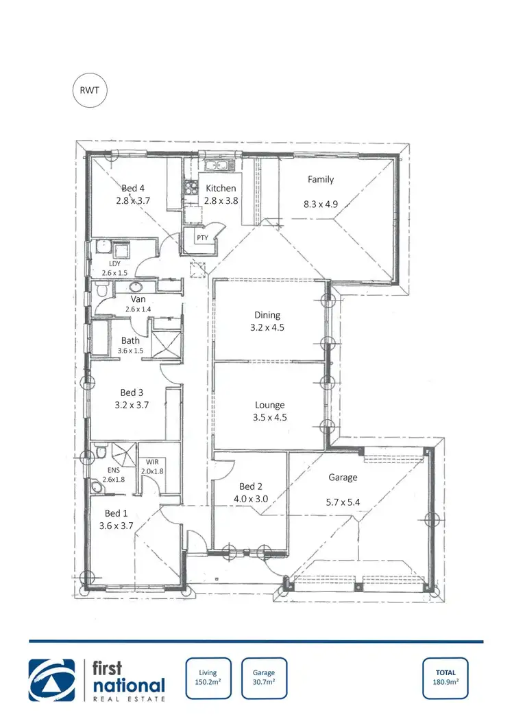 Floorplan of Homely house listing, 17 George Street, Wallaroo SA 5556
