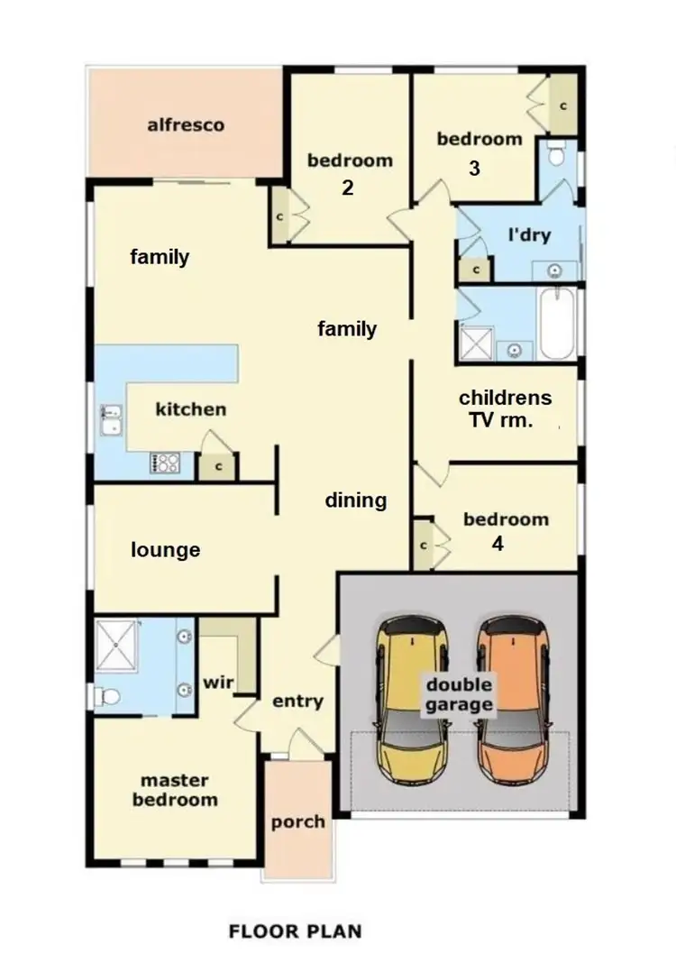 Floorplan of Homely house listing, 28 Victoria Place, Pakenham VIC 3810