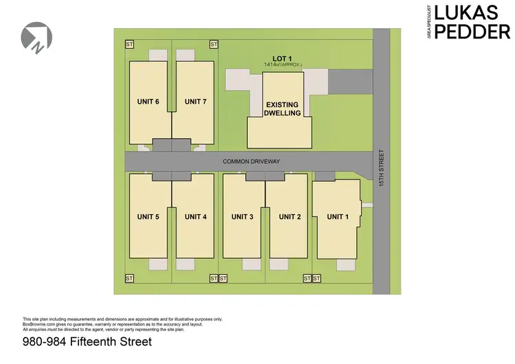Floorplan of Homely house listing, 980-984 Fifteenth Street, Mildura VIC 3500