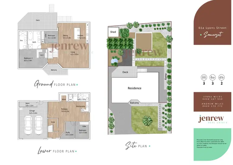 Floorplan of Homely house listing, 61A Lyons Street, Somerset TAS 7322