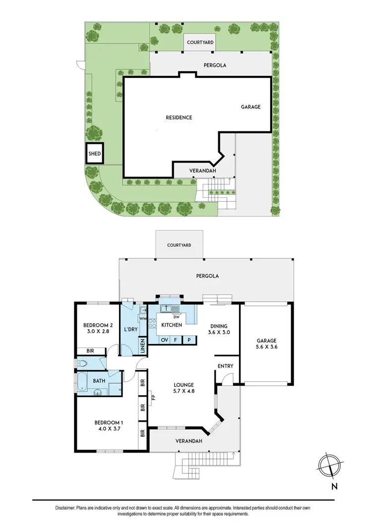 Floorplan of Homely house listing, 14 Valley View Crescent, Berwick VIC 3806