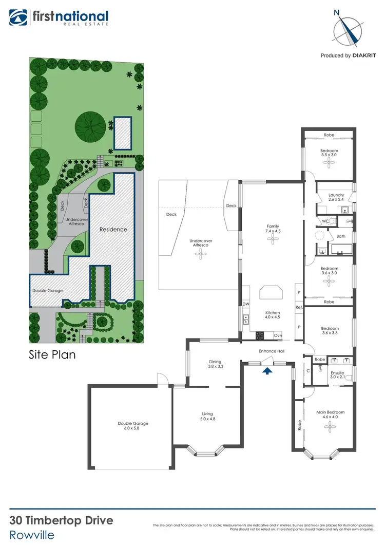 Floorplan of Homely house listing, 30 Timbertop Drive, Rowville VIC 3178