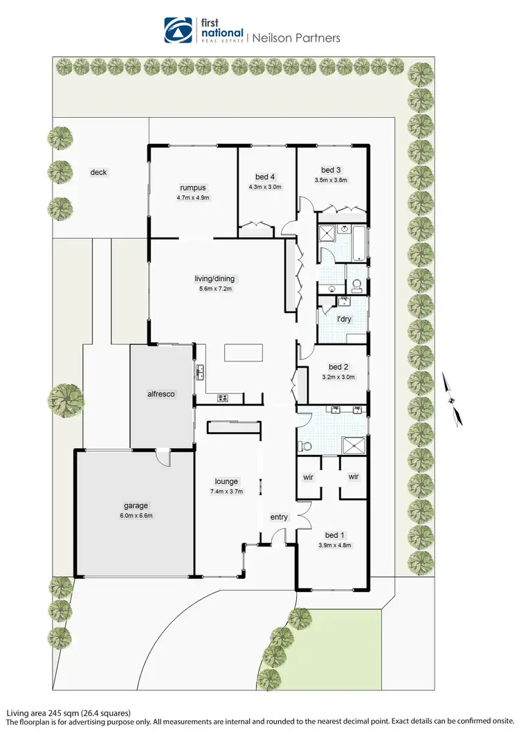 Floorplan of Homely house listing, 52 Tantallon Boulevard, Beaconsfield VIC 3807