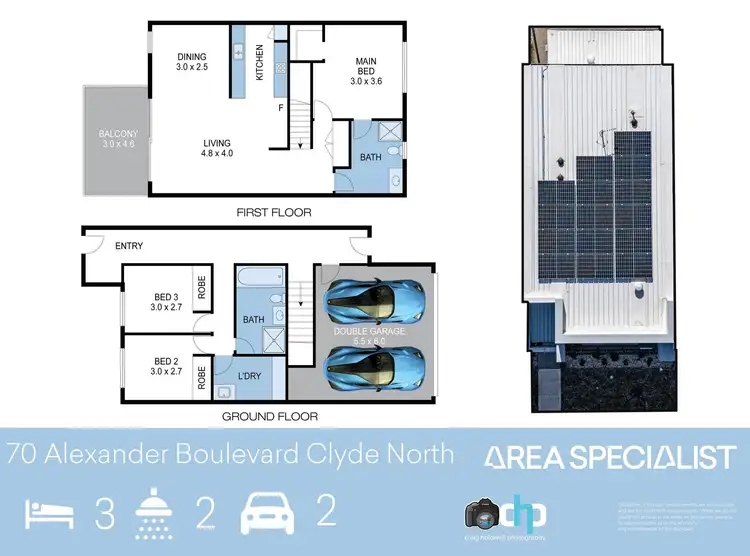 Floorplan of Homely house listing, 70 Alexander Boulevard, Clyde North VIC 3978
