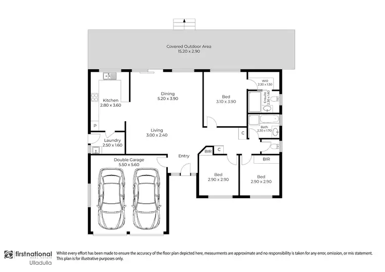 Floorplan of Homely house listing, 13 Village Drive, Ulladulla NSW 2539
