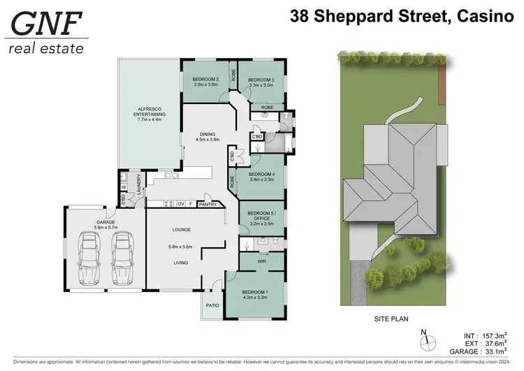 Floorplan of Homely house listing, 38 Sheppard Street, Casino NSW 2470
