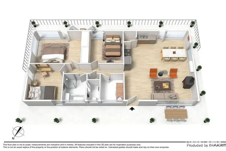 Floorplan of Homely house listing, 35A Mountain Road, Cockatoo VIC 3781