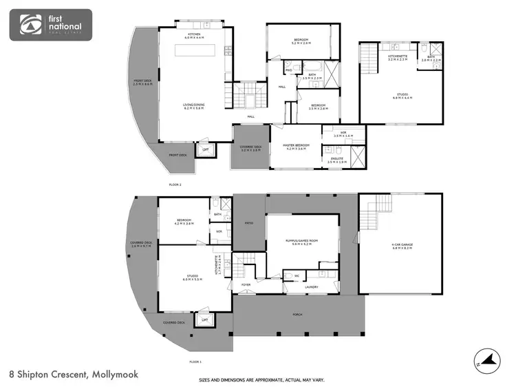 Floorplan of Homely house listing, 8 Shipton Crescent, Mollymook NSW 2539