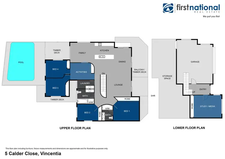 Floorplan of Homely house listing, 5 Calder Close, Vincentia NSW 2540