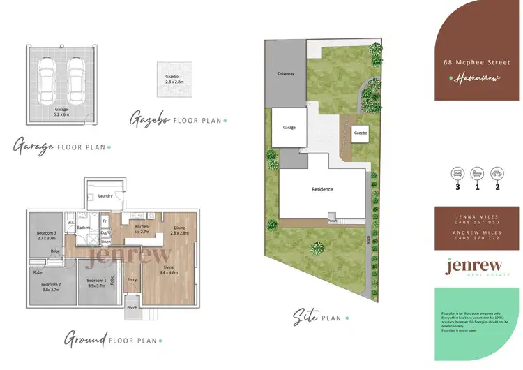 Floorplan of Homely house listing, 68 McPhee Street, Havenview TAS 7320