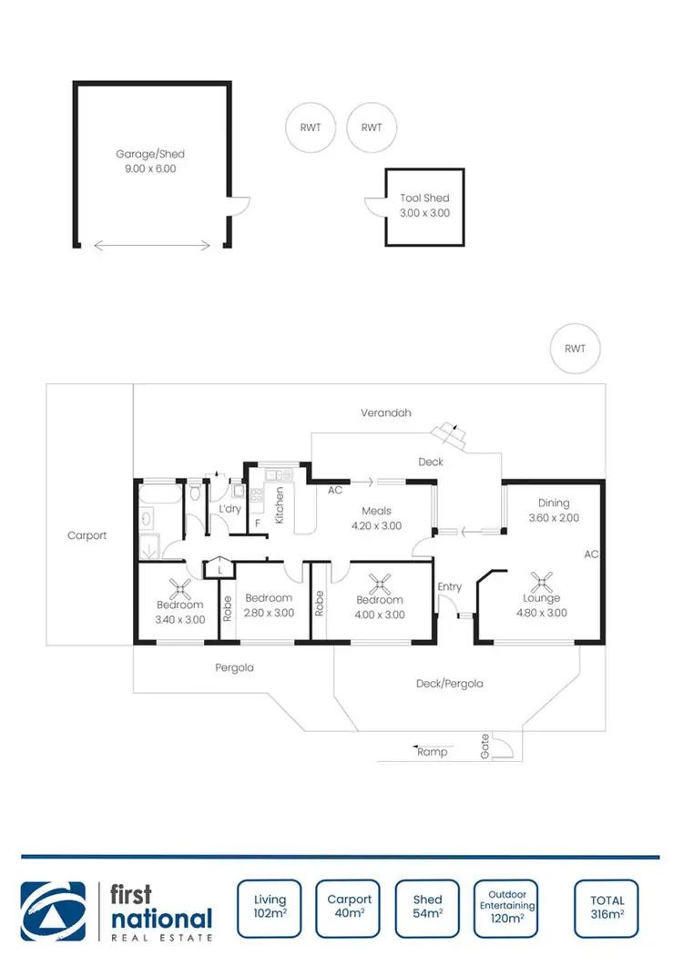 Floorplan of Homely house listing, 219 Songvaar Road, Port Victoria SA 5573
