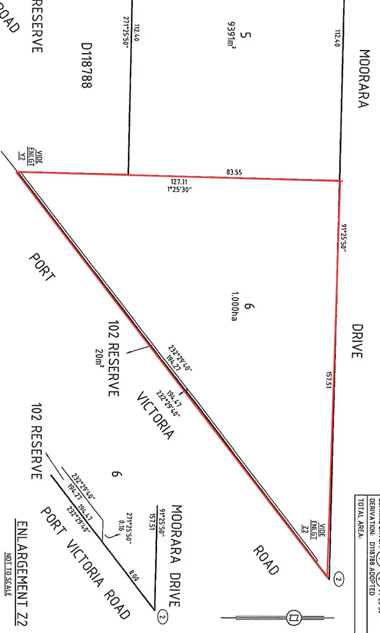 Floorplan of Homely land listing, Lot 6 Moorara Drive, Port Victoria SA 5573