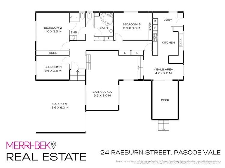 Floorplan of Homely house listing, 24 Raeburn Street, Pascoe Vale VIC 3044