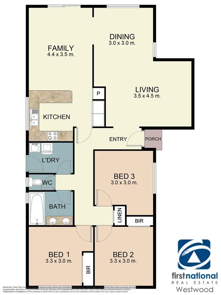 Floorplan of Homely house listing, 4 Weeden Drive, Werribee VIC 3030
