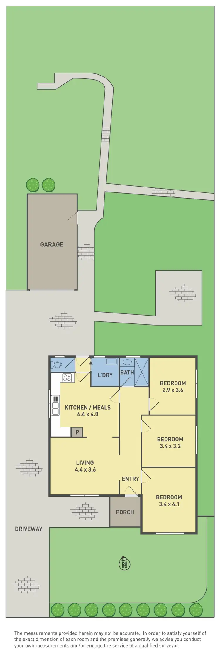 Floorplan of Homely house listing, 12 Matthews Street, Sunshine VIC 3020