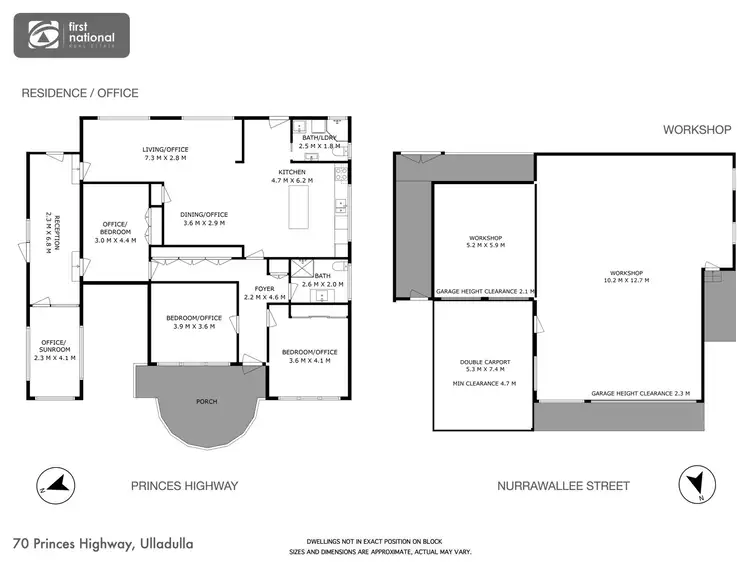Floorplan of Homely house listing, 70 Princes Highway, Ulladulla NSW 2539