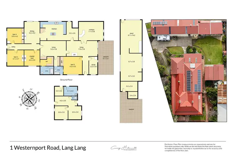Floorplan of Homely house listing, 1 Westernport Road, Lang Lang VIC 3984