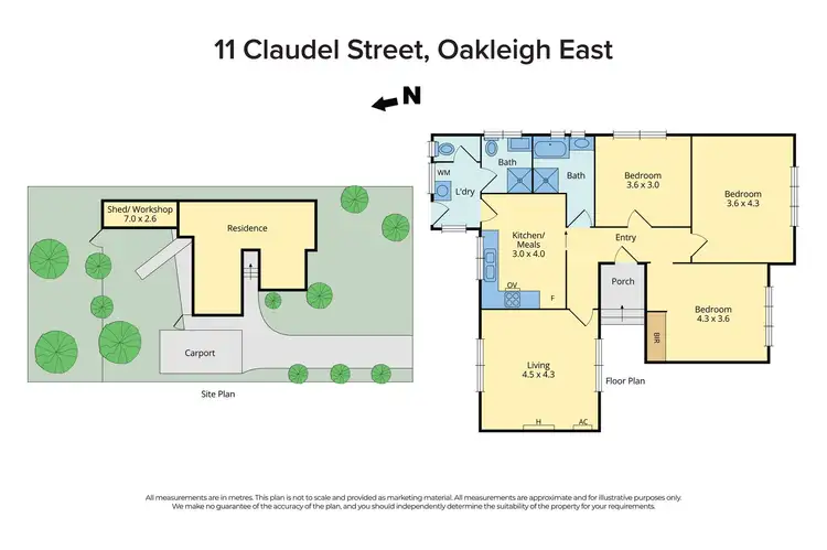 Floorplan of Homely house listing, 11 Claudel Street, Oakleigh East VIC 3166