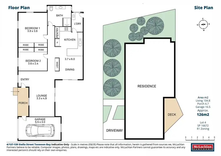 Floorplan of Homely villa listing, 4/137-139 Stella Street, Long Jetty NSW 2261
