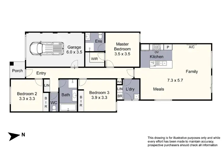 Floorplan of Homely house listing, 36 Boonwurrung Street, Cranbourne East VIC 3977