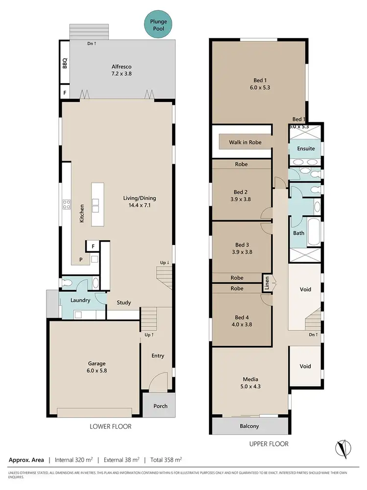 Floorplan of Homely house listing, 32 Alexandra Street, Bardon QLD 4065