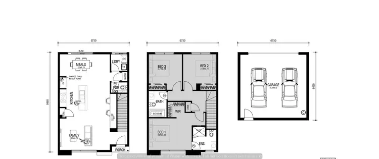 Floorplan of Homely house listing, 40 Houdini Drive, Tarneit VIC 3029