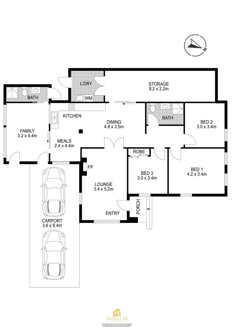 Floorplan of Homely house listing, 784 Woodville Road, Fairfield East NSW 2165