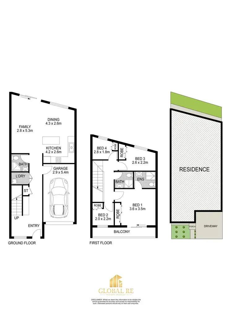 Floorplan of Homely terrace listing, 3/22 Gwynne Street, Ashcroft NSW 2168