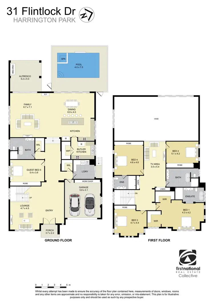 Floorplan of Homely house listing, 31 Flintlock Drive, Harrington Park NSW 2567